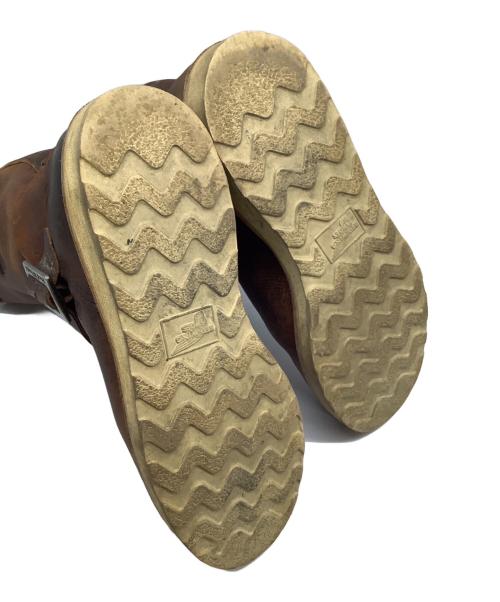 RED WING（レッドウィング）RED WING (レッドウィング) エンジニアブーツ ブラウン サイズ:27の古着・服飾アイテム