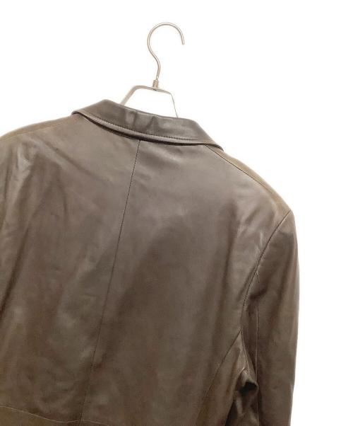 DOLCE & GABBANA（ドルチェ＆ガッバーナ）DOLCE & GABBANA (ドルチェ＆ガッバーナ) テーラードジャケット ブラウン サイズ:50の古着・服飾アイテム