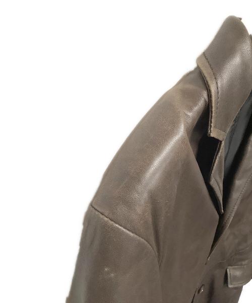 DOLCE & GABBANA（ドルチェ＆ガッバーナ）DOLCE & GABBANA (ドルチェ＆ガッバーナ) テーラードジャケット ブラウン サイズ:50の古着・服飾アイテム