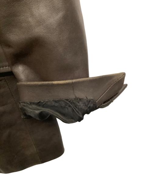 DOLCE & GABBANA（ドルチェ＆ガッバーナ）DOLCE & GABBANA (ドルチェ＆ガッバーナ) テーラードジャケット ブラウン サイズ:50の古着・服飾アイテム