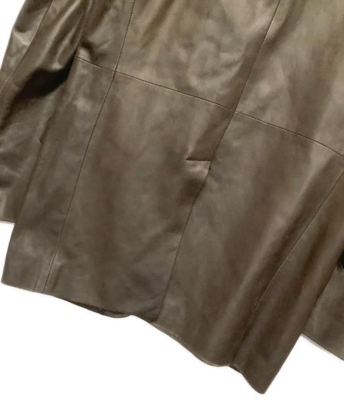 DOLCE & GABBANA（ドルチェ＆ガッバーナ）DOLCE & GABBANA (ドルチェ＆ガッバーナ) テーラードジャケット ブラウン サイズ:50の古着・服飾アイテム