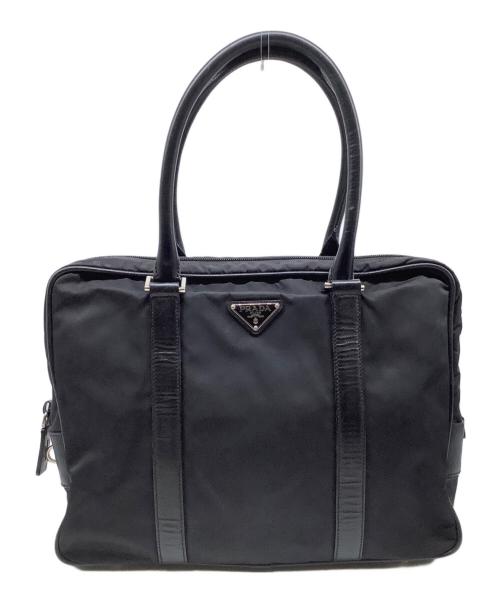 PRADA（プラダ）PRADA (プラダ) ブリーフケース ブラックの古着・服飾アイテム