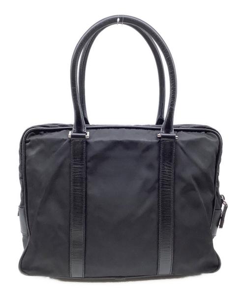 PRADA（プラダ）PRADA (プラダ) ブリーフケース ブラックの古着・服飾アイテム