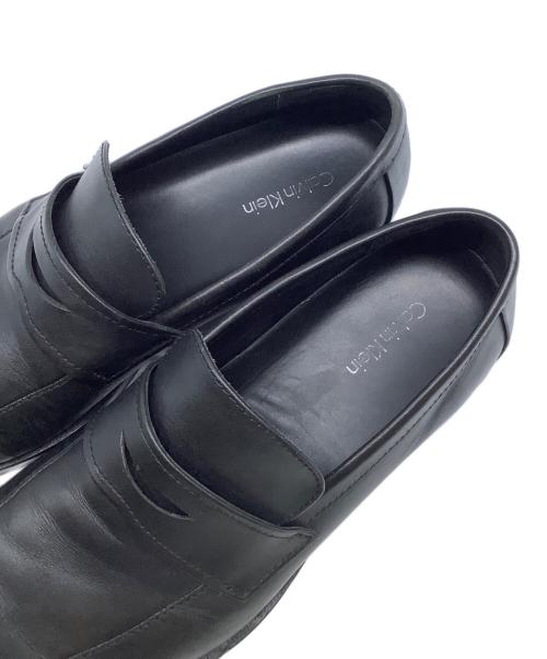 Calvin Klein（カルバンクライン）Calvin Klein (カルバンクライン) ローファー ブラック サイズ:記載なしの古着・服飾アイテム