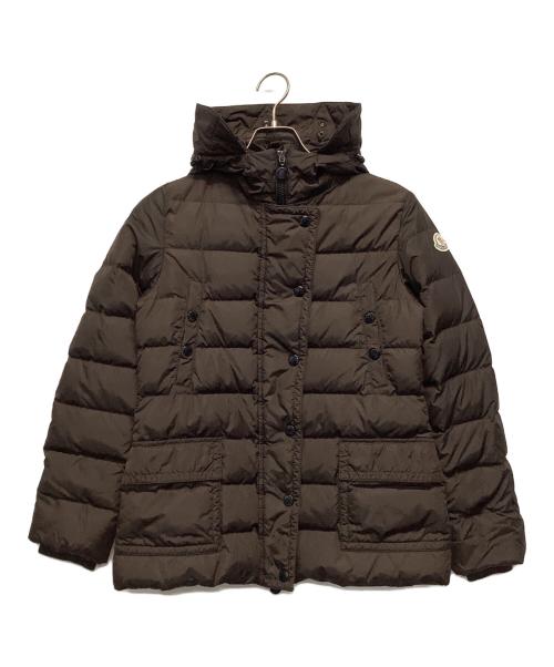 MONCLER（モンクレール）MONCLER (モンクレール) ダウンジャケット ブラウン サイズ:XSの古着・服飾アイテム