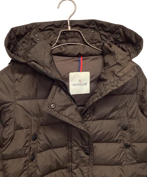 MONCLER（モンクレール）MONCLER (モンクレール) ダウンジャケット ブラウン サイズ:XSの古着・服飾アイテム