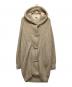 MM6 Maison Margiela（エムエムシックスメゾンマルジェラ）の古着「ニットダッフルコート」｜ベージュ