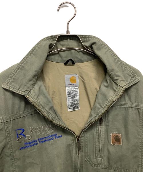 CarHartt（カーハート）CarHartt (カーハート) ワークジャケット オリーブ サイズ:XLの古着・服飾アイテム