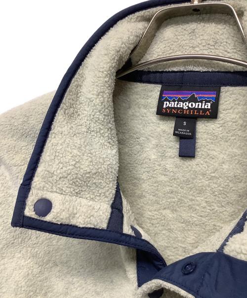 Patagonia（パタゴニア）Patagonia (パタゴニア) シンチラスナップT ベージュ サイズ:Sの古着・服飾アイテム