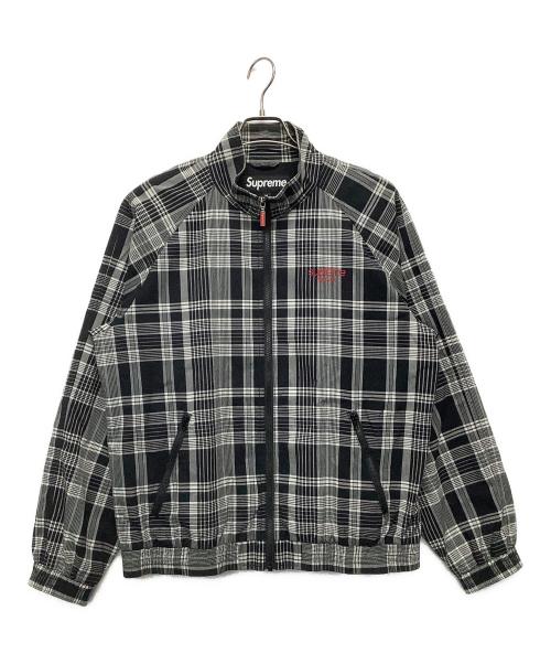 SUPREME（シュプリーム）Supreme (シュプリーム) マドラスチェックジャケット ブラック×ホワイト サイズ:Mの古着・服飾アイテム