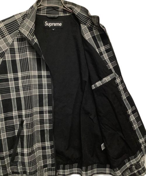 SUPREME（シュプリーム）Supreme (シュプリーム) マドラスチェックジャケット ブラック×ホワイト サイズ:Mの古着・服飾アイテム