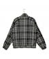Supreme (シュプリーム) マドラスチェックジャケット ブラック×ホワイト サイズ:M：25000円