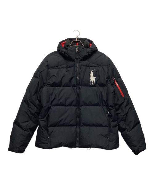 POLO RALPH LAUREN（ポロ・ラルフローレン）POLO RALPH LAUREN (ポロ・ラルフローレン) ダウンジャケット ブラック サイズ:XLの古着・服飾アイテム