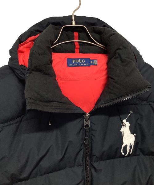 POLO RALPH LAUREN（ポロ・ラルフローレン）POLO RALPH LAUREN (ポロ・ラルフローレン) ダウンジャケット ブラック サイズ:XLの古着・服飾アイテム