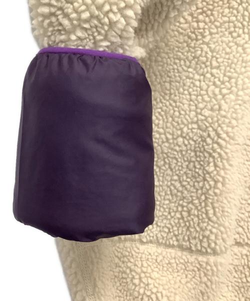 Patagonia（パタゴニア）Patagonia (パタゴニア) Kids Classic Retro X Jacketボアジャケット アイボリー×パープル サイズ:XL(キッズ)の古着・服飾アイテム