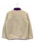 Patagonia (パタゴニア) Kids Classic Retro X Jacketボアジャケット アイボリー×パープル サイズ:XL(キッズ)：10000円