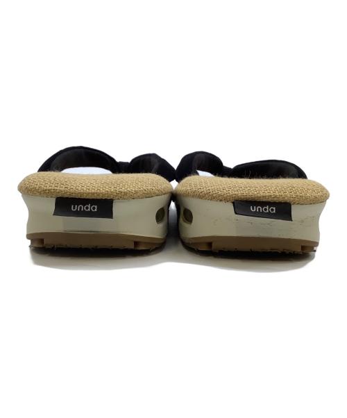 unda（ウンダ）unda (ウンダ) 雪駄サンダル ベージュ サイズ:Mの古着・服飾アイテム