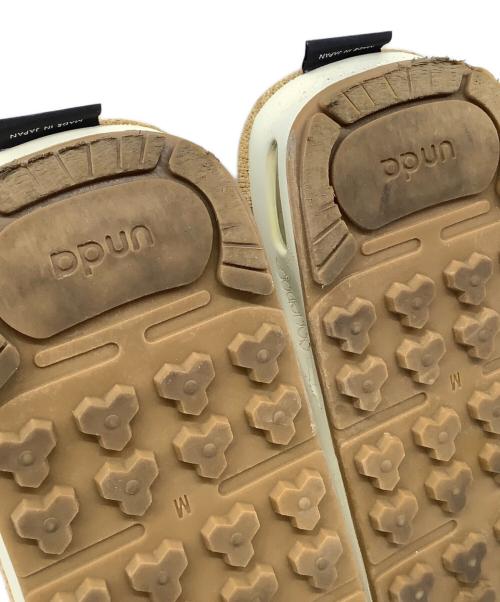unda（ウンダ）unda (ウンダ) 雪駄サンダル ベージュ サイズ:Mの古着・服飾アイテム