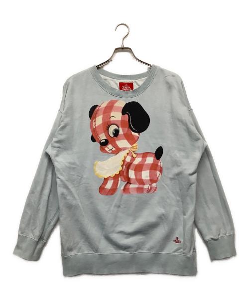 Vivienne Westwood RED LABEL（ヴィヴィアンウエストウッドレッドレーベル）Vivienne Westwood RED LABEL (ヴィヴィアンウエストウッドレッドレーベル) スウェット スカイブルー サイズ:00の古着・服飾アイテム