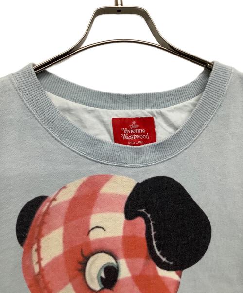 Vivienne Westwood RED LABEL（ヴィヴィアンウエストウッドレッドレーベル）Vivienne Westwood RED LABEL (ヴィヴィアンウエストウッドレッドレーベル) スウェット スカイブルー サイズ:00の古着・服飾アイテム