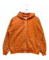 BlackEyePatch（ブラックアイパッチ）の古着「ジップパーカー」｜オレンジ