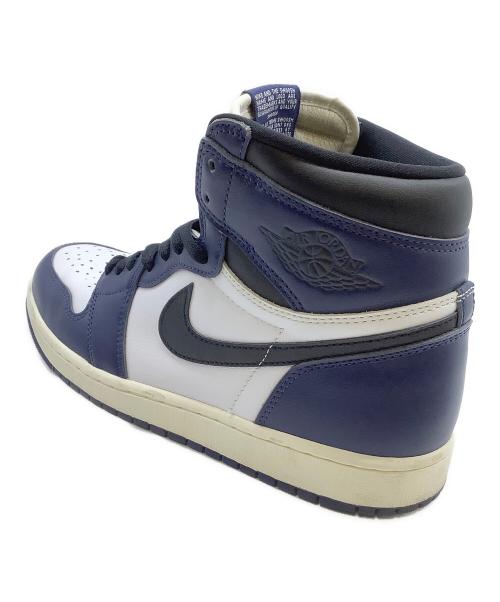 NIKE（ナイキ）NIKE (ナイキ) スニーカー ホワイト×ネイビー サイズ:28.5の古着・服飾アイテム