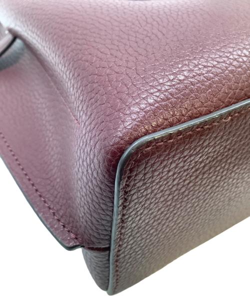 MICHAEL KORS（マイケル・コース）MICHAEL KORS (マイケル・コース) 2Wayバッグ　EMILIA SMALL SATCHEL ワインレッドの古着・服飾アイテム