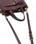 中古・古着 MICHAEL KORS (マイケル・コース) 2Wayバッグ　EMILIA SMALL SATCHEL ワインレッド：12000円