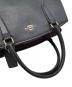 中古・古着 COACH (コーチ) 2WAYバッグ ブラック：8000円