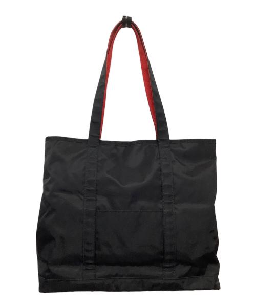PORTER（ポーター）PORTER (ポーター) エルファイントートバッグ ブラック×レッドの古着・服飾アイテム