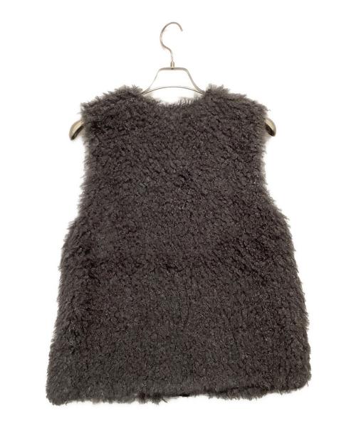 LOHEN（ローヘン）LOHEN (ローヘン) ファーベスト グレー サイズ:F 未使用品の古着・服飾アイテム