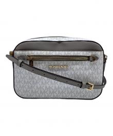 MICHAEL KORS（マイケル・コース）の古着「ショルダーバッグ」｜ホワイト×グレー