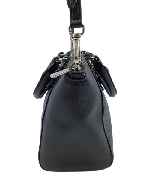 MICHAEL KORS（マイケル・コース）MICHAEL KORS (マイケル・コース) 2WAYショルダーバッグ ブラックの古着・服飾アイテム