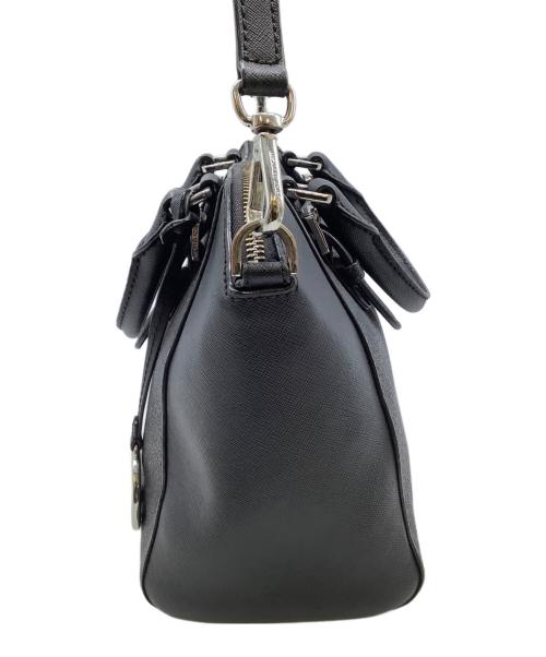 MICHAEL KORS（マイケル・コース）MICHAEL KORS (マイケル・コース) 2WAYショルダーバッグ ブラックの古着・服飾アイテム