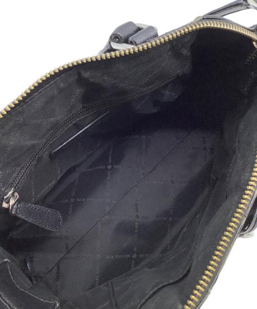 MICHAEL KORS（マイケル・コース）MICHAEL KORS (マイケル・コース) 2WAYショルダーバッグ ブラックの古着・服飾アイテム