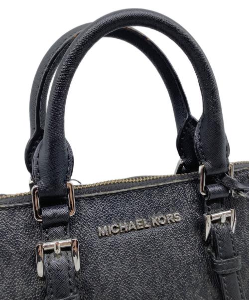 MICHAEL KORS（マイケル・コース）MICHAEL KORS (マイケル・コース) 2WAYショルダーバッグ ブラックの古着・服飾アイテム