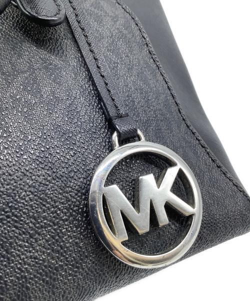 MICHAEL KORS（マイケル・コース）MICHAEL KORS (マイケル・コース) 2WAYショルダーバッグ ブラックの古着・服飾アイテム