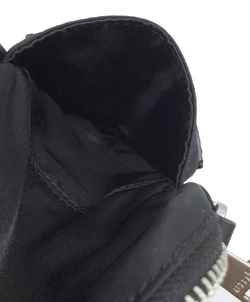 ami（アミ）ami (アミ) スマートフォンポーチショルダーバッグ ブラックの古着・服飾アイテム