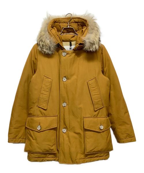 WOOLRICH（ウールリッチ）WOOLRICH (ウールリッチ) ダウンジャケット ライトブラウン サイズ:Sの古着・服飾アイテム