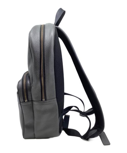 COACH（コーチ）COACH (コーチ) リュック グレー×ブルーの古着・服飾アイテム