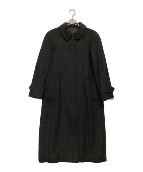 BURBERRY（バーバリー）BURBERRY (バーバリー) カシミヤステンカラーコート グレー サイズ:40の古着・服飾アイテム