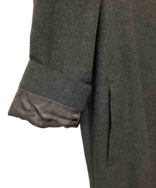 BURBERRY（バーバリー）BURBERRY (バーバリー) カシミヤステンカラーコート グレー サイズ:40の古着・服飾アイテム