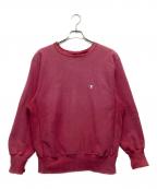 Champion REVERSE WEAVEチャンピオン リバース ウィーブ）の古着「90'sダメージスウェット　Champion REVERSE WEAVE」｜レッド
