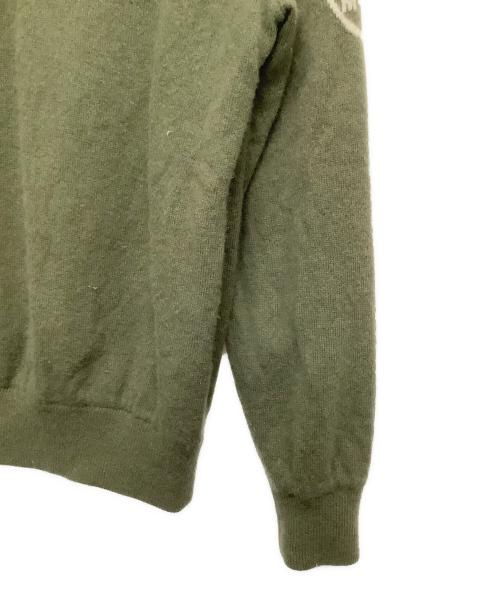 PEARLY GATES（パーリーゲイツ）PEARLY GATES (パーリーゲイツ) ニット オリーブ サイズ:1の古着・服飾アイテム