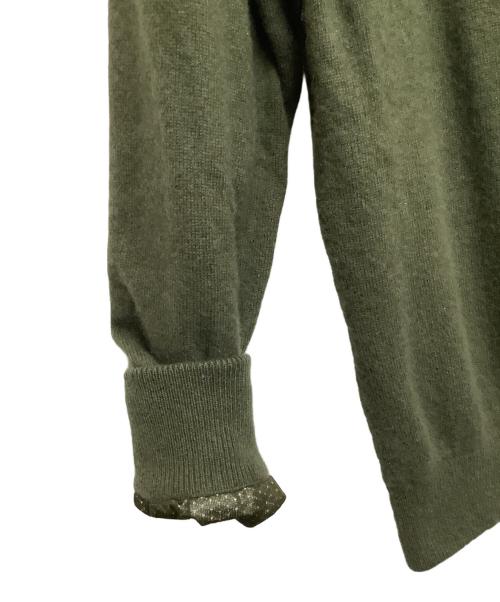 PEARLY GATES（パーリーゲイツ）PEARLY GATES (パーリーゲイツ) ニット オリーブ サイズ:1の古着・服飾アイテム