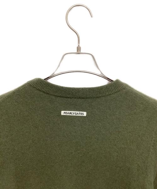 PEARLY GATES（パーリーゲイツ）PEARLY GATES (パーリーゲイツ) ニット オリーブ サイズ:1の古着・服飾アイテム