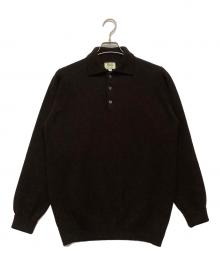 WILLIAM LOCKIE（ウィリアムロッキー）の古着「ポロシャツ」｜ブラウン