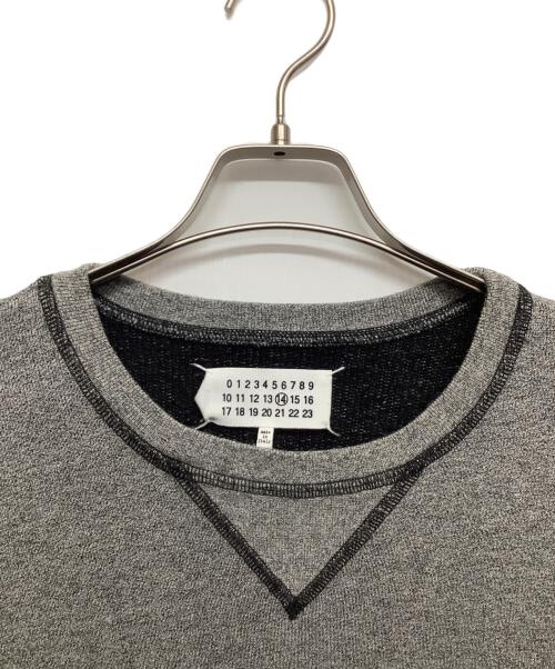Maison Margiela（メゾンマルジェラ）Maison Margiela (メゾンマルジェラ) 長袖スウェット グレー サイズ:48の古着・服飾アイテム