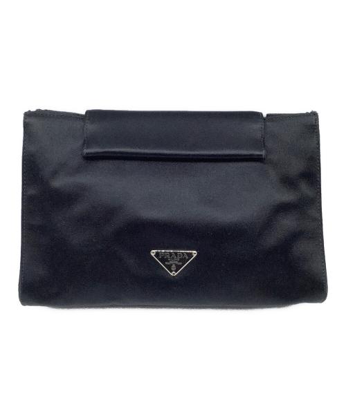 PRADA（プラダ）PRADA (プラダ) コスメポーチ ブラックの古着・服飾アイテム