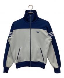 adidas（アディダス）の古着「70's-80'sトラックジャケット」｜グレー×ネイビー